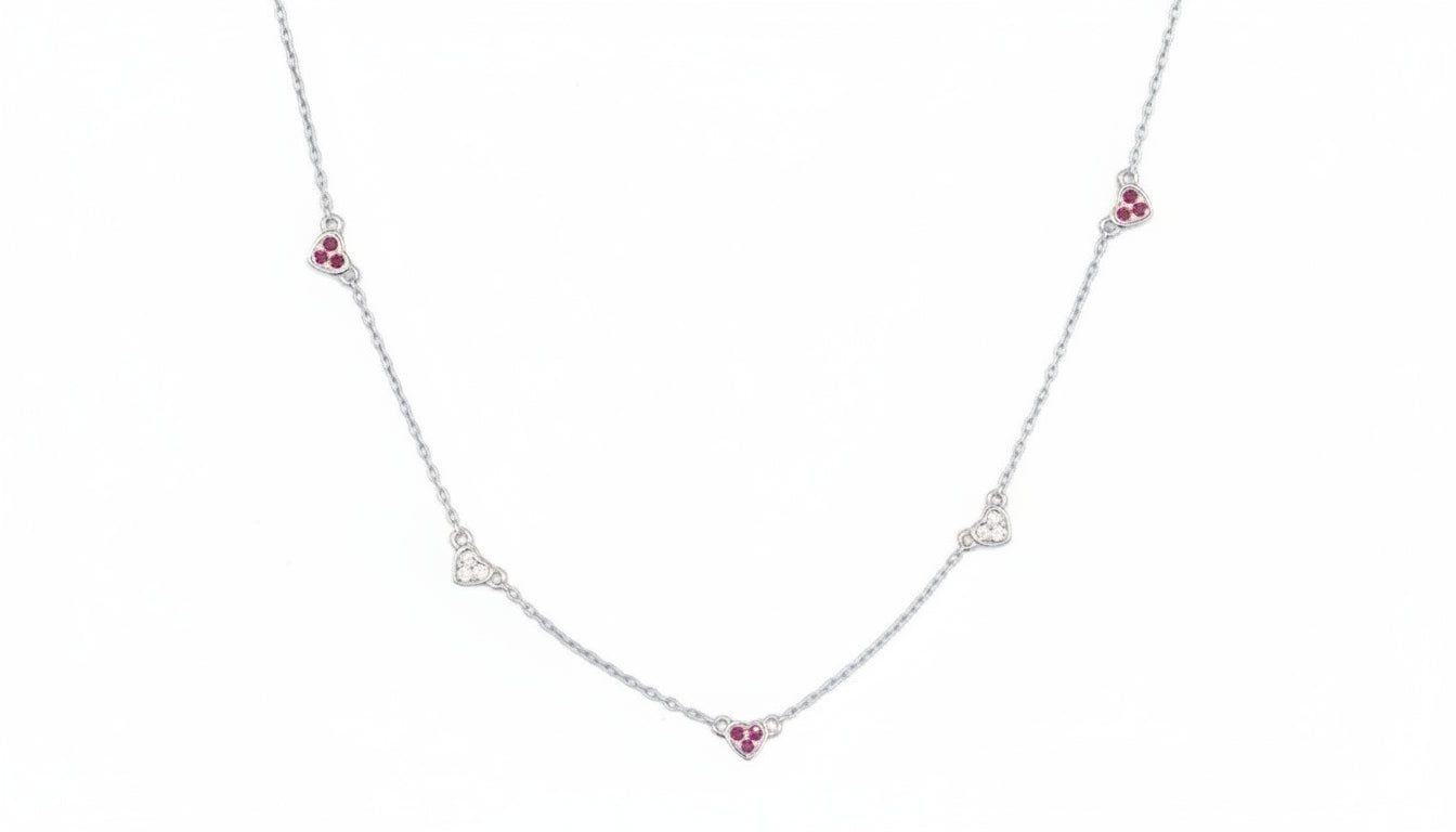 Collana con Cuoricini