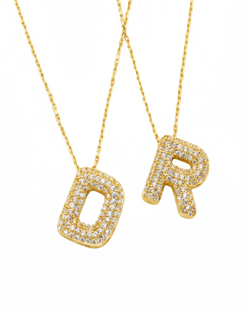 Collana Lettera Bubble