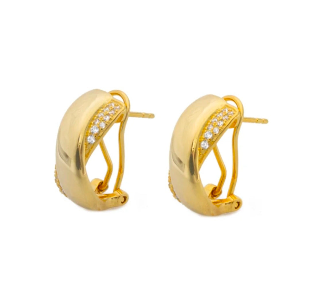 Orecchini Semi Cerchio (OR058)