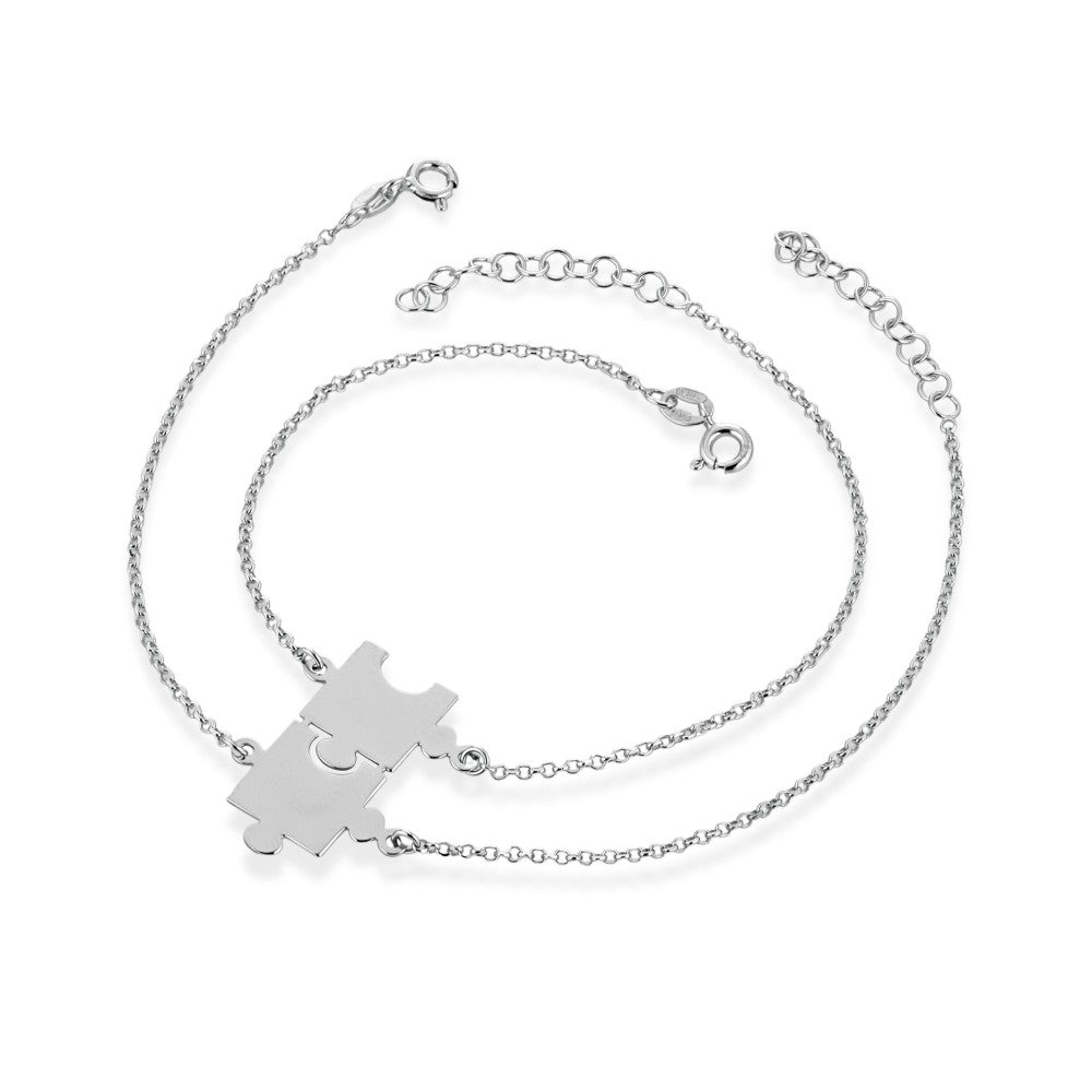 Bracciali puzzle divisibile personalizzabile