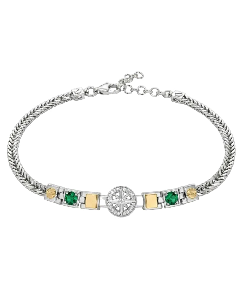 Bracciale Rosa Dei Venti Uomo