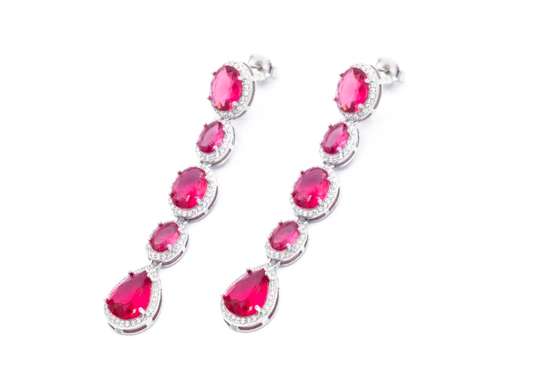 Orecchini goccia pendent diamond (OR013)