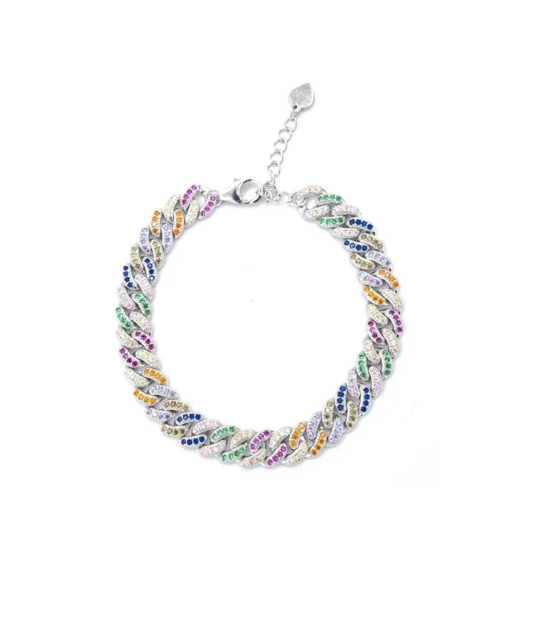 Bracciale Groumette Rainbow (BR031)