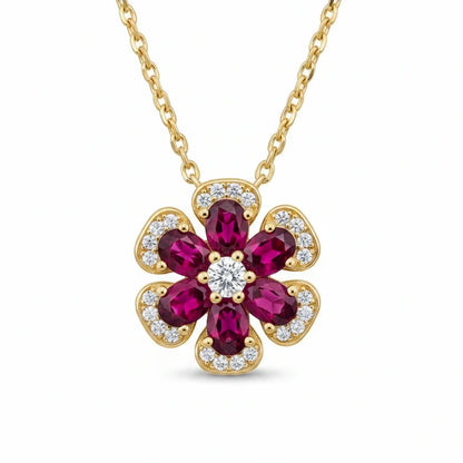 Collana con Fiore (CL075)