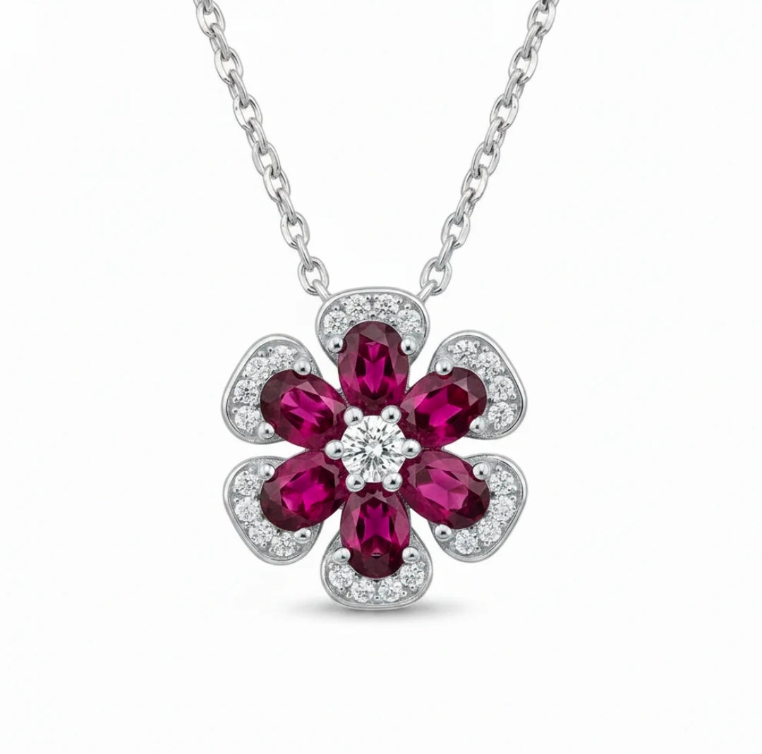 Collana con Fiore (CL075)