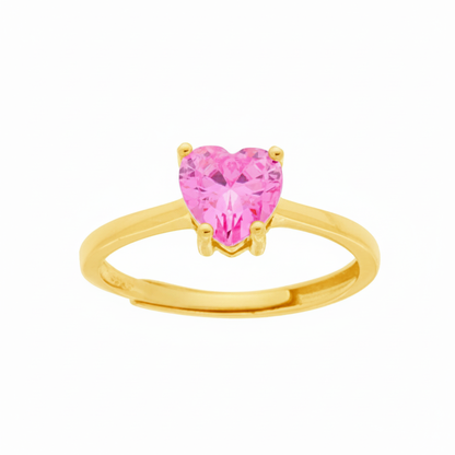 Anello Cuore Solitario