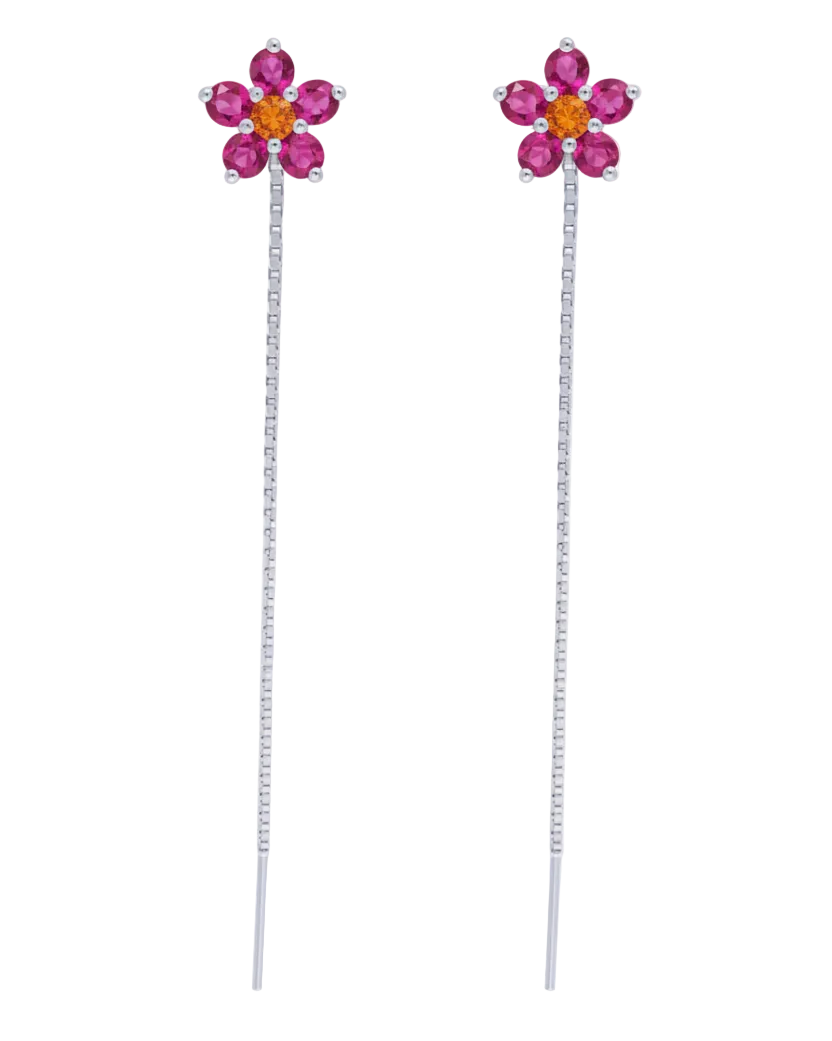 Orecchini Saliscendi a Fiore (OR192)