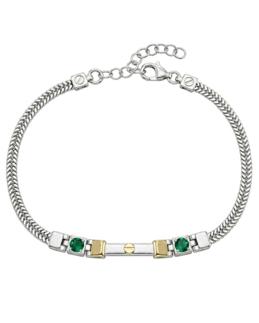 Bracciale Targa con Chiodo Uomo