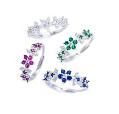 Anello Fiori Colorati (AN002)