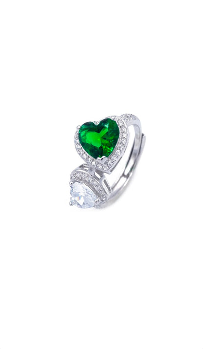 Anello doppio Cuore (AN001)