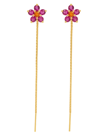 Orecchini Saliscendi a Fiore (OR192)
