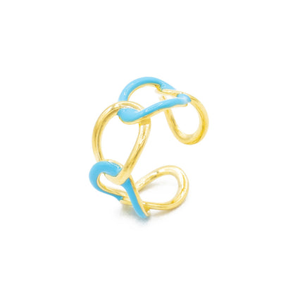Anello fantasia a catena
