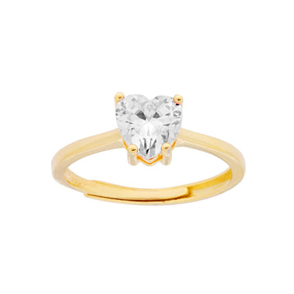 Anello Cuore Solitario