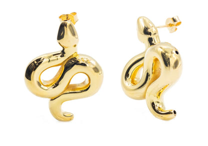 Orecchini snake a lobo (OR078)