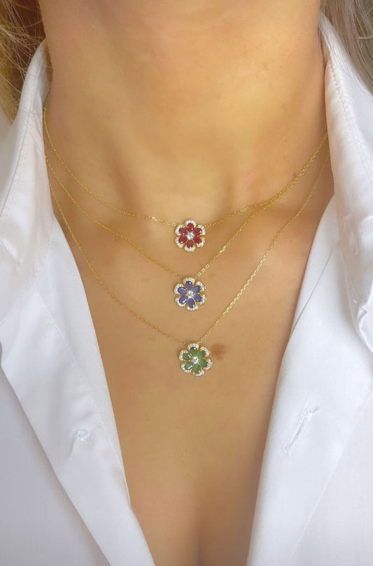 Collana con Fiore (CL075)