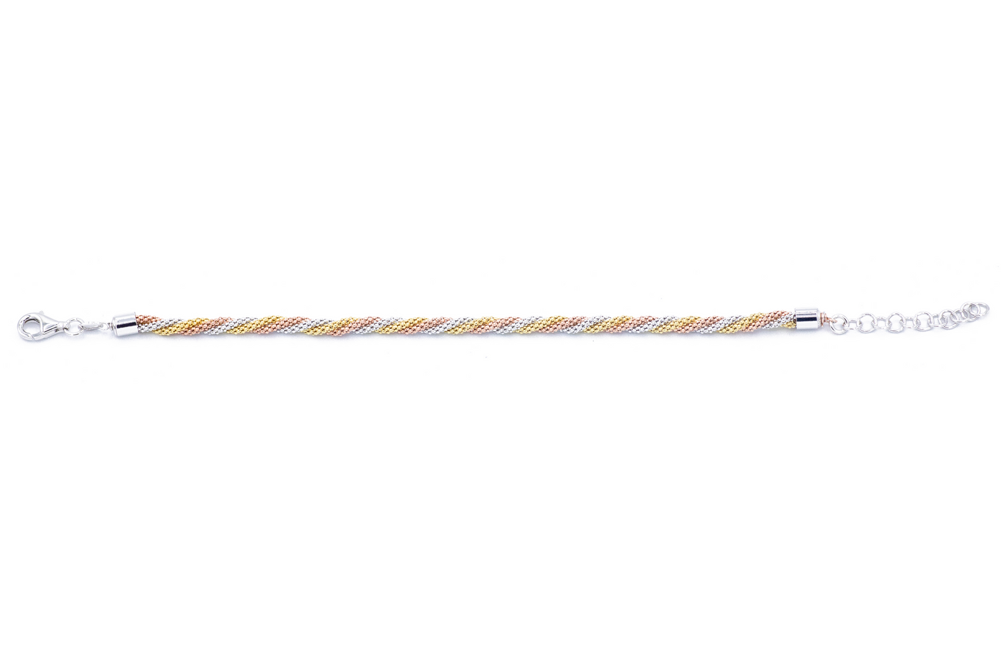 Bracciale Torciglione Tricolore (BR006)