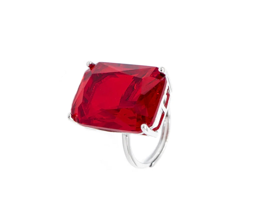 Anello Pietra Rettangolare (AN012)