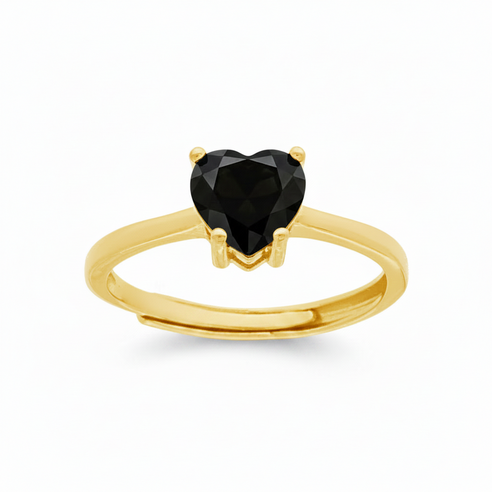 Anello Cuore Solitario