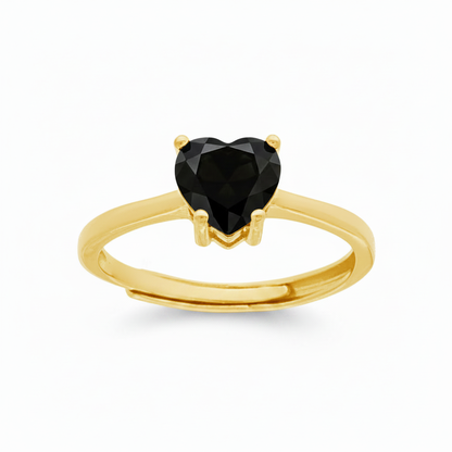 Anello Cuore Solitario
