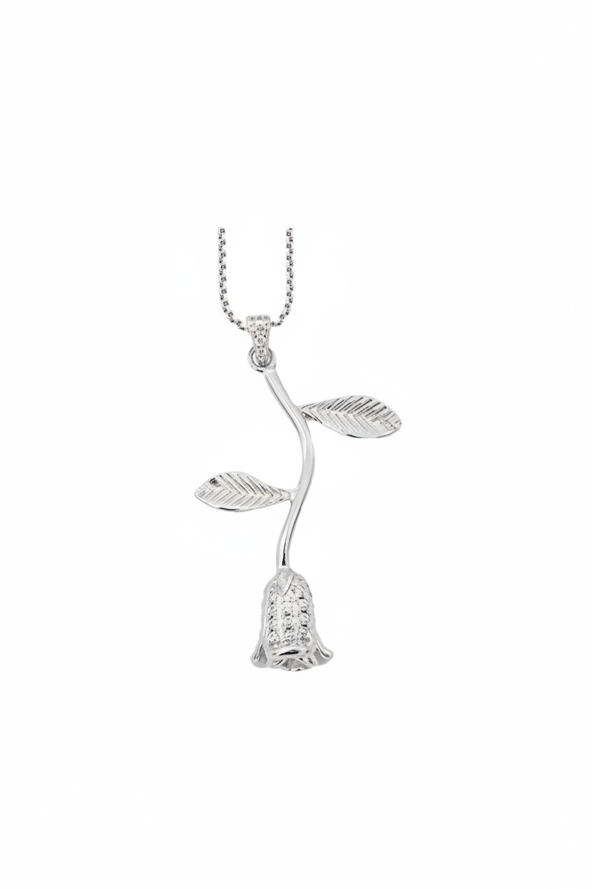 Collana Rosa della Rinascita zirconato