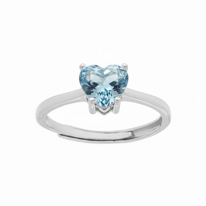 Anello Cuore Solitario