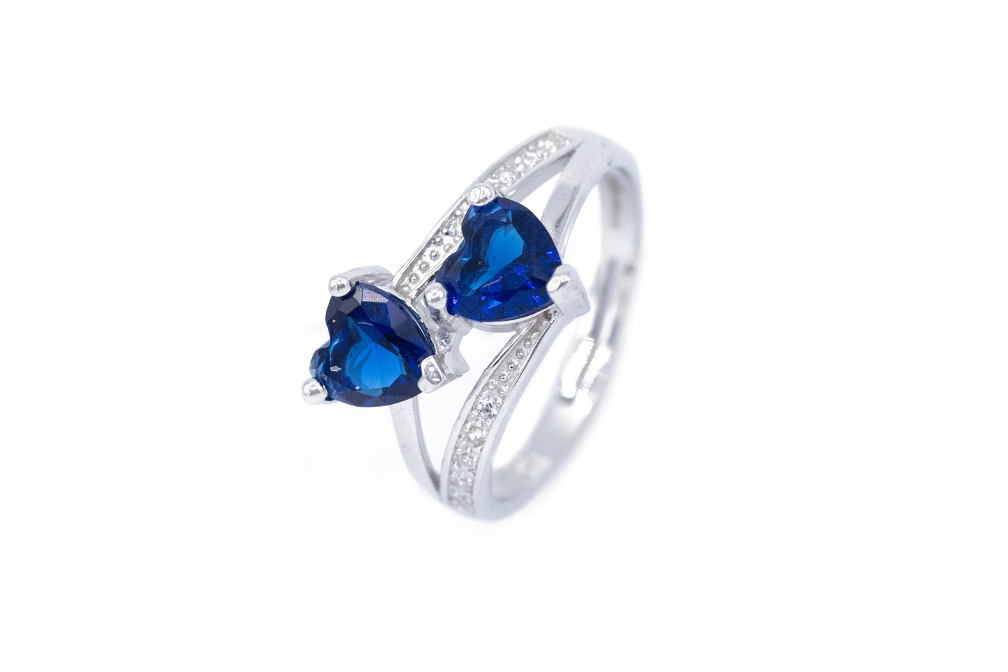 Anello Double cuore