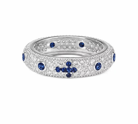 Anello Rosario pavé (AN317)