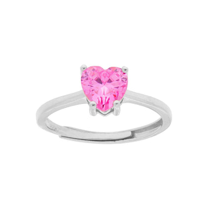 Anello Cuore Solitario