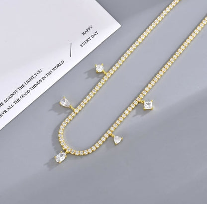 Collana Tennis Pendenti