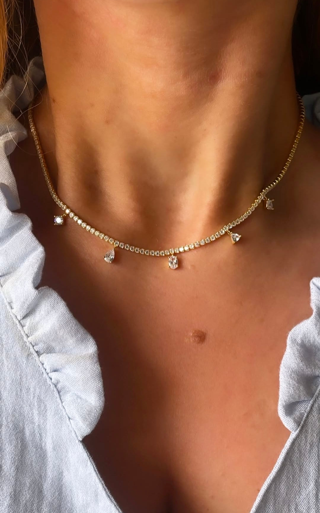 Collana Tennis Pendenti