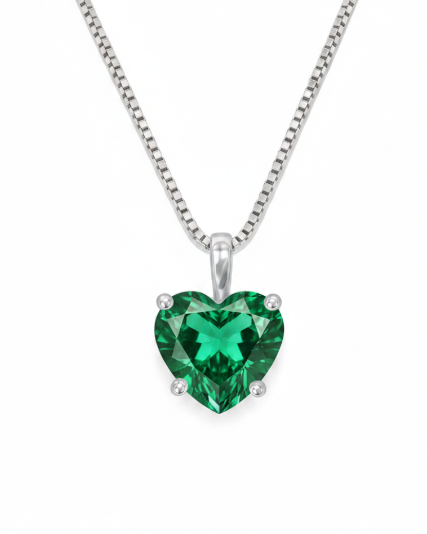 Ciondolo Punto Luce a Cuore