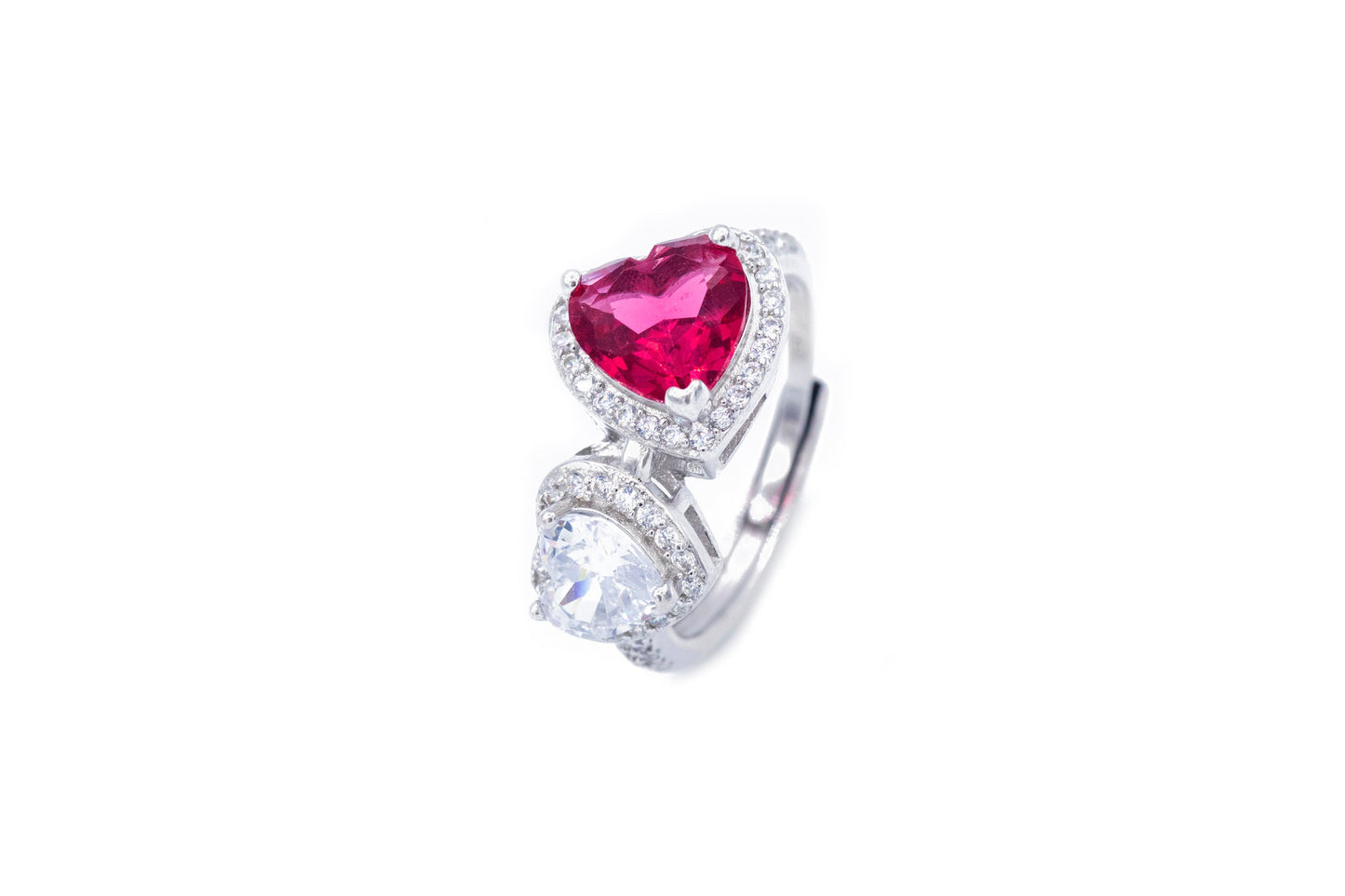 Anello doppio Cuore (AN001)