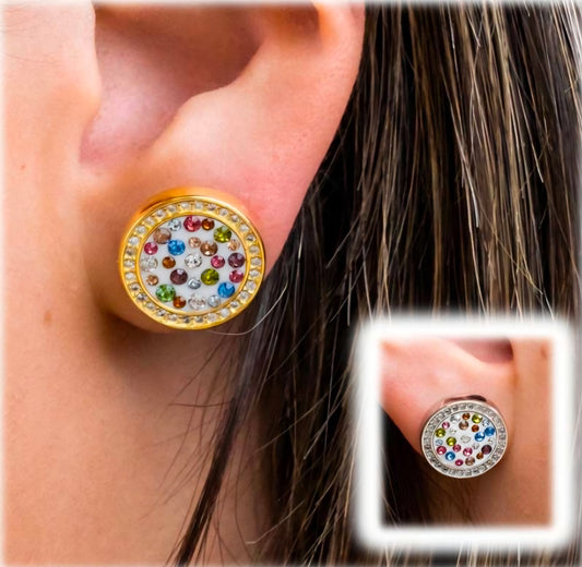 Orecchini Pietre Multicolor