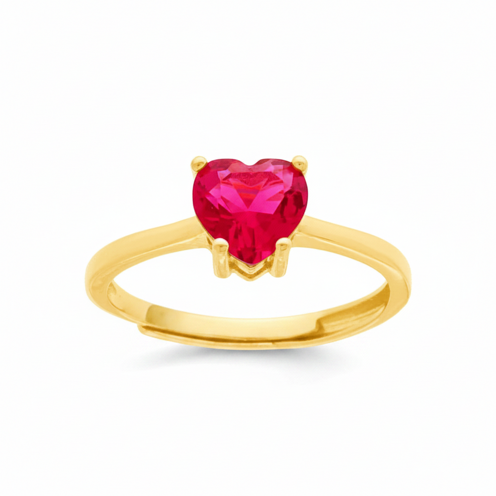 Anello Cuore Solitario