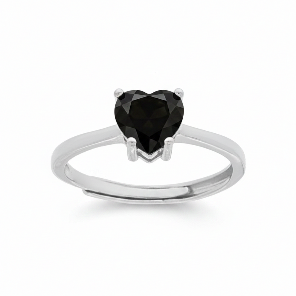 Anello Cuore Solitario