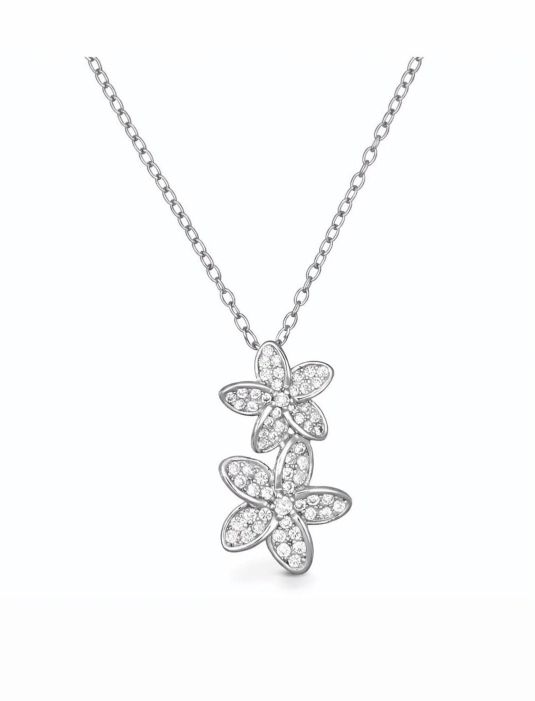 Collana Doppio Fiore