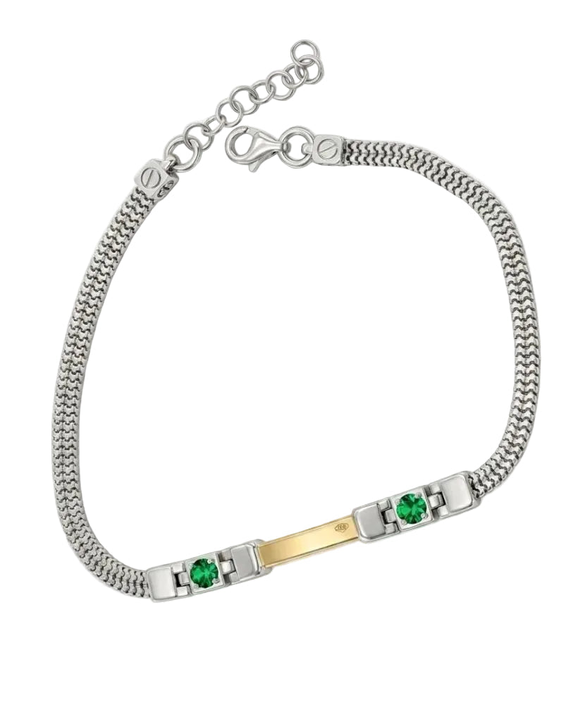 Bracciale Targa Uomo