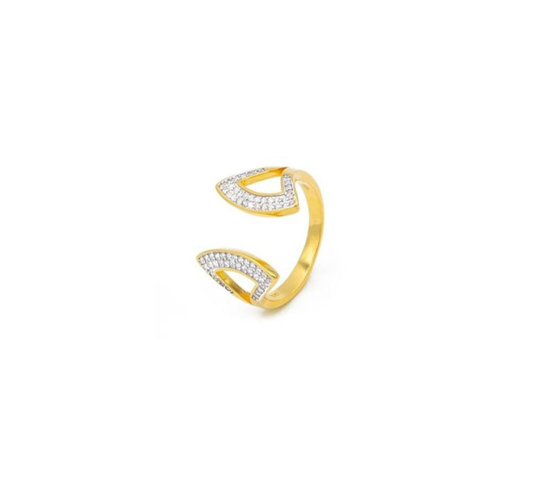 Anello Double strass (AN078)