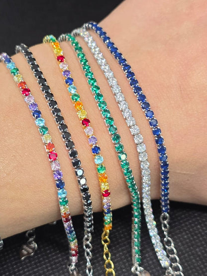 Bracciale tennis con zirconi (BRTNREG)