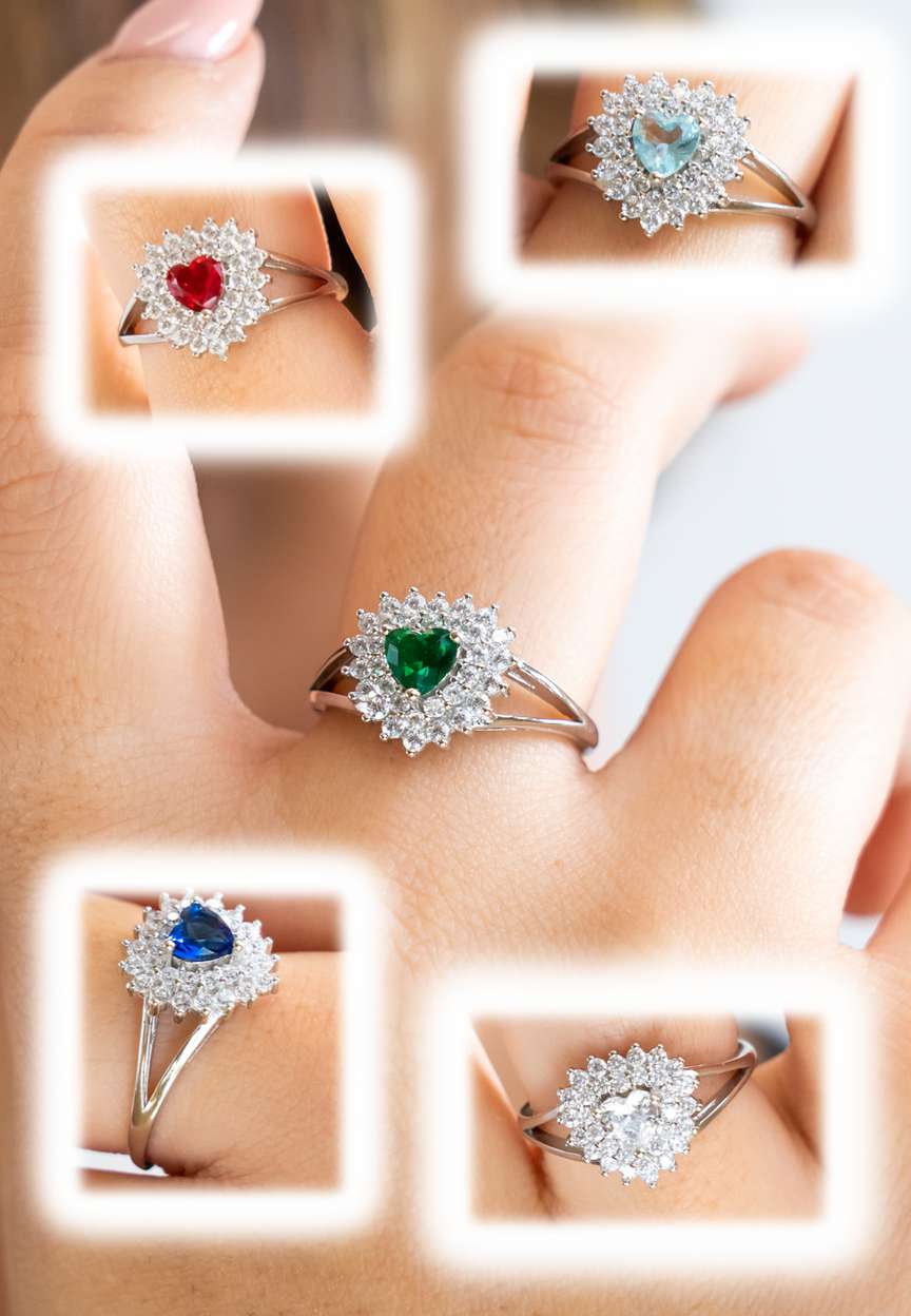 Anello Cuore Modello Kate