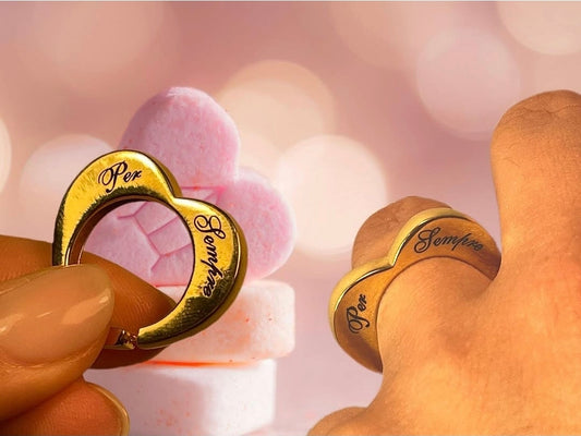 Anello Cuore personalizzabile