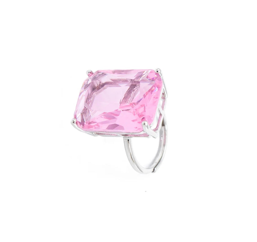 Anello Pietra Rettangolare (AN012)
