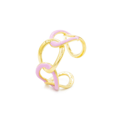 Anello fantasia a catena