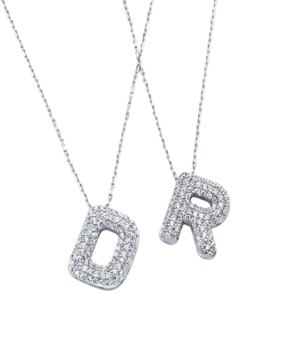 Collana Lettera Bubble