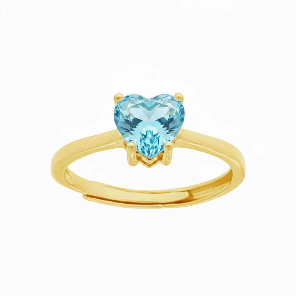 Anello Cuore Solitario