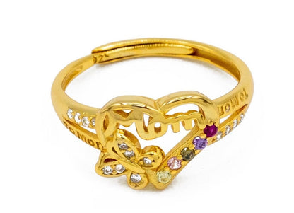 Anello Cuore Mom